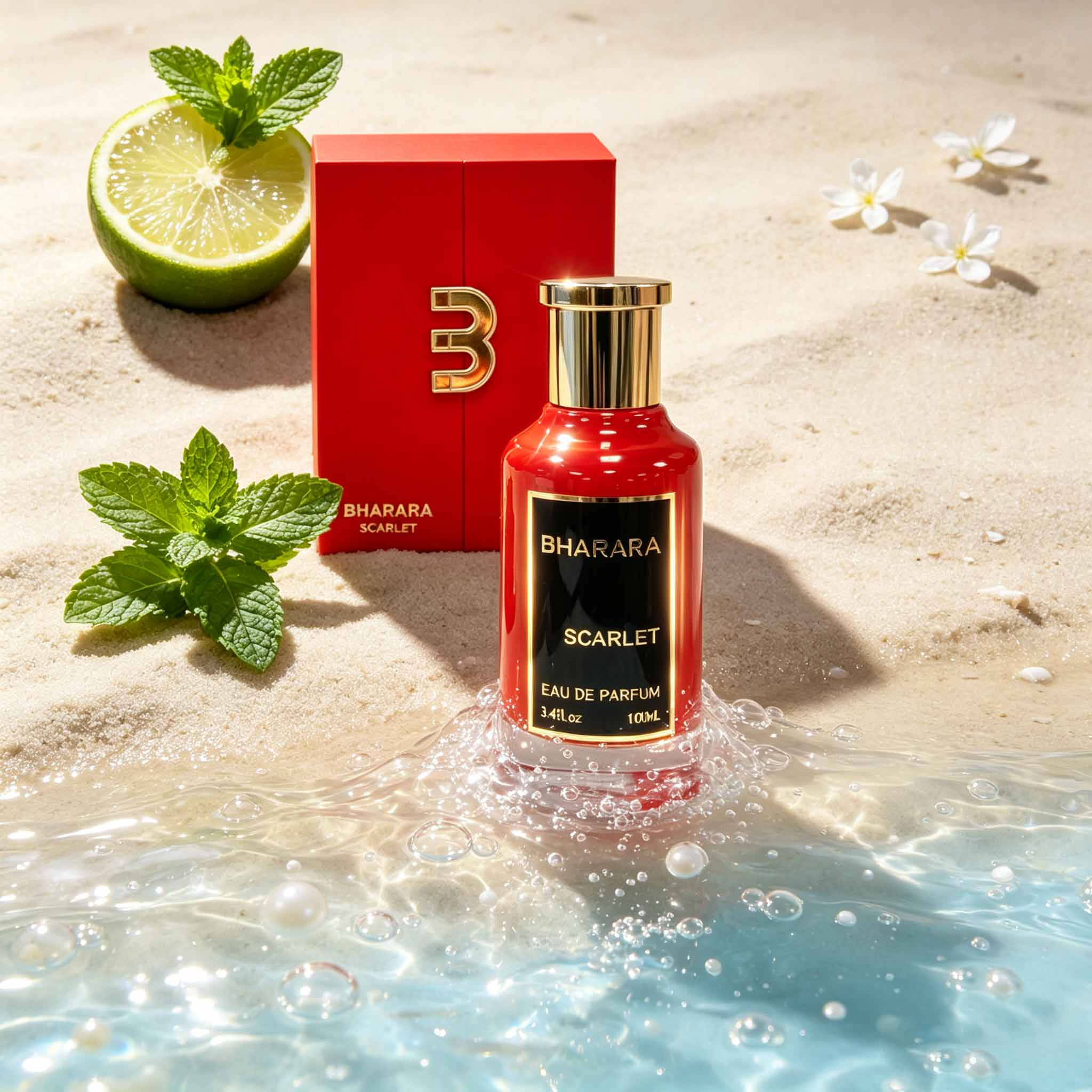 Men'S Luxury Formal Wear - Bharara Scarlet Eau De Parfum, una