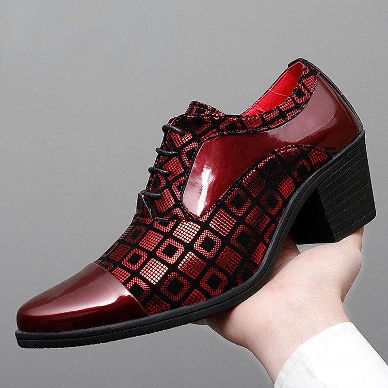 Men'S Luxury Formal Wear - Zapatos formales para hombre, tacones altos,