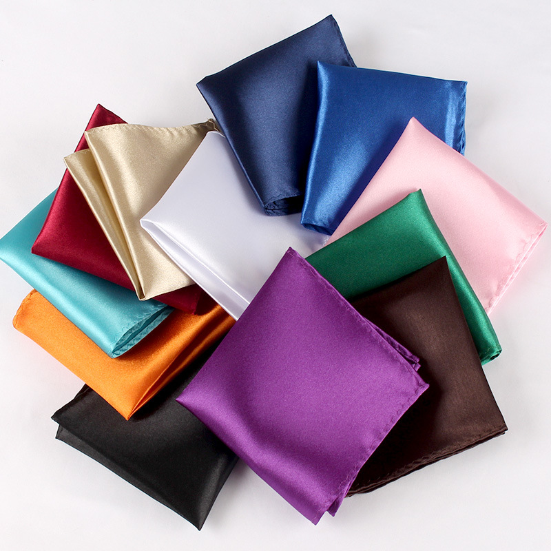 Men'S Used Formal Wear - Pañuelo de bolsillo de Color sólido