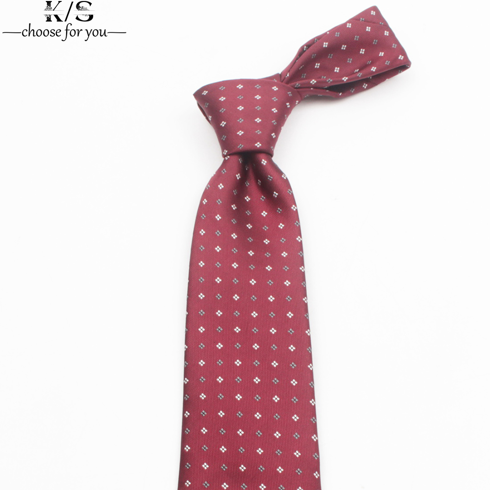 Corbata de punto a rayas para  - Men Formal Wear Red reseña y precio