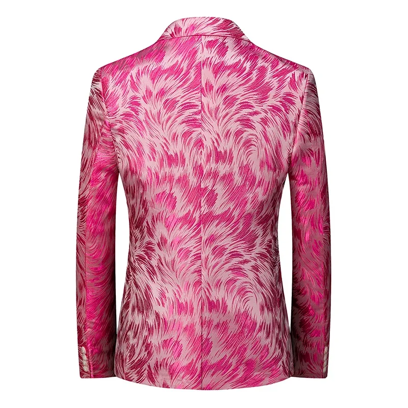 Chaqueta de traje roja de mang - Men Formal Wear Red reseña y precio