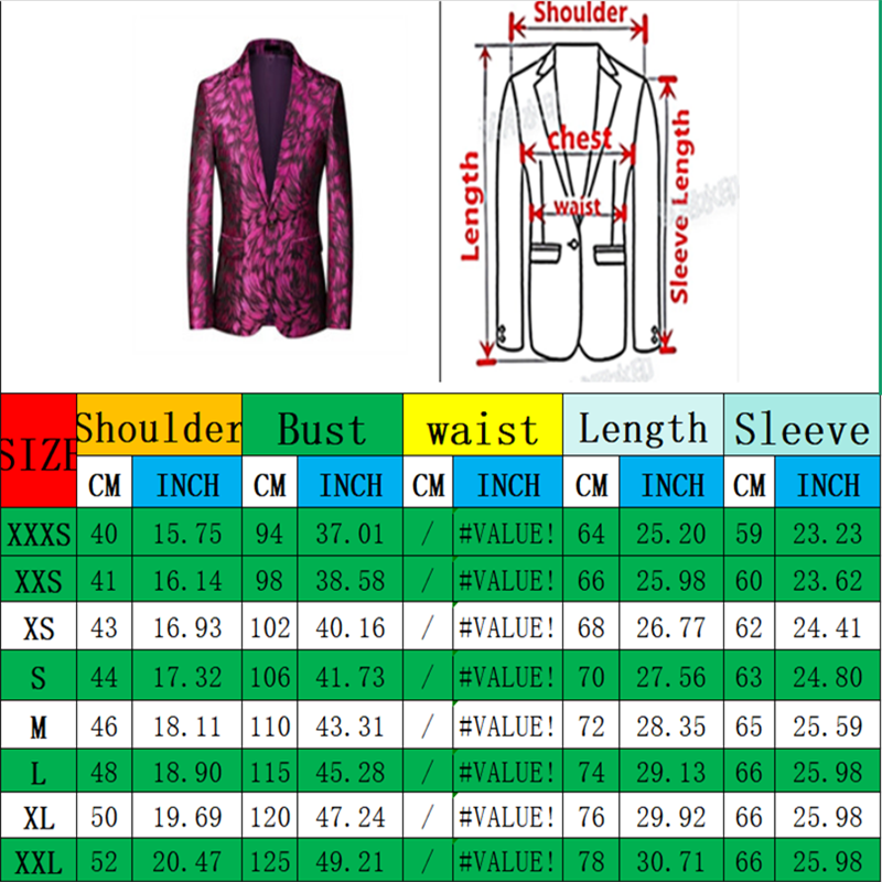 Chaqueta de traje roja de mang - Men Formal Wear Red reseña y precio