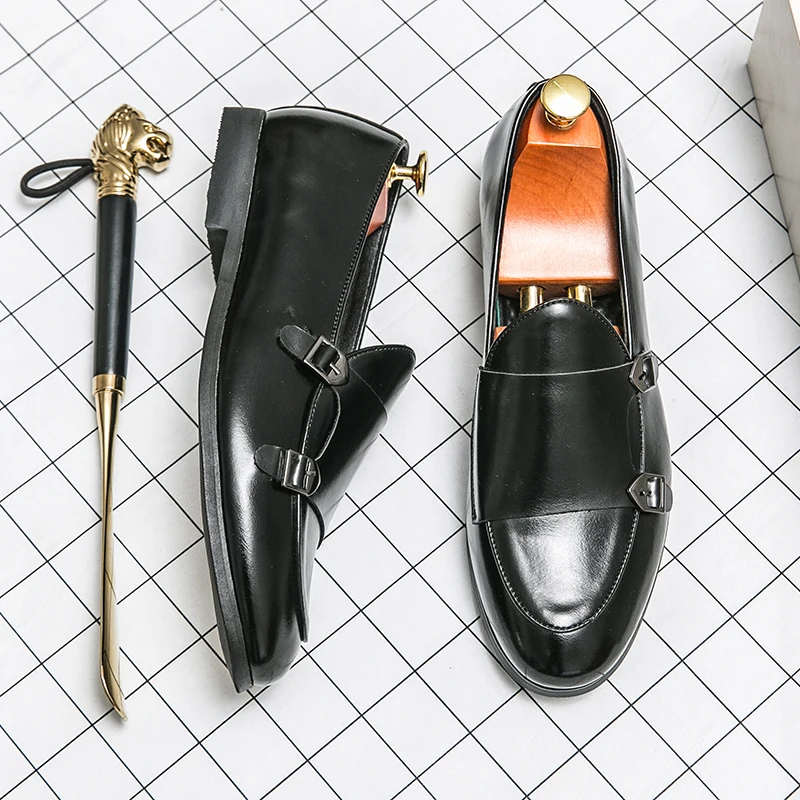 Zapatos de cuero Para Hombre,  - Men'S Luxury Formal Wear reseña y precio