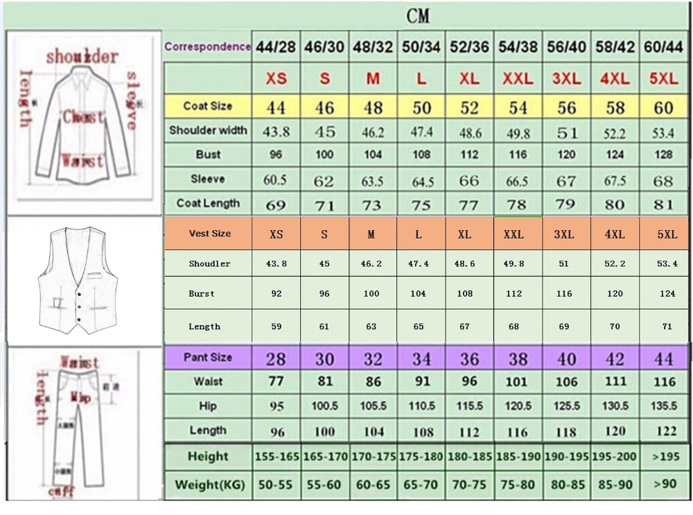 Traje personalizado con cuello - Men'S Used Formal Wear reseña y precio