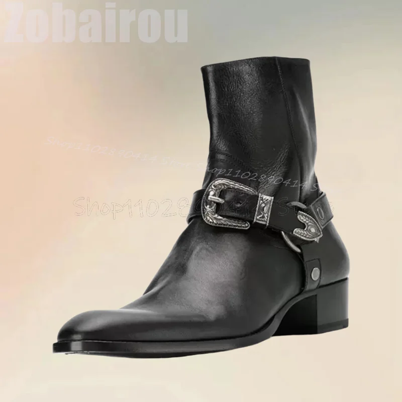 Botas de Media Pantorrilla con - Men'S Luxury Formal Wear reseña y precio