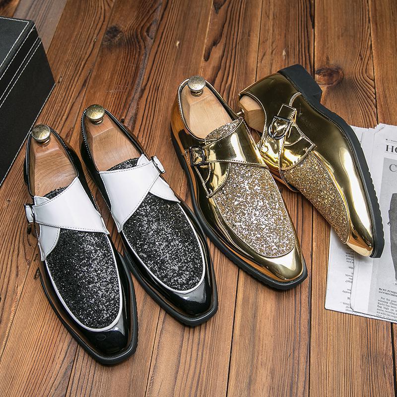 Zapatos de cuero de lujo para  - Men'S Luxury Formal Wear reseña y precio