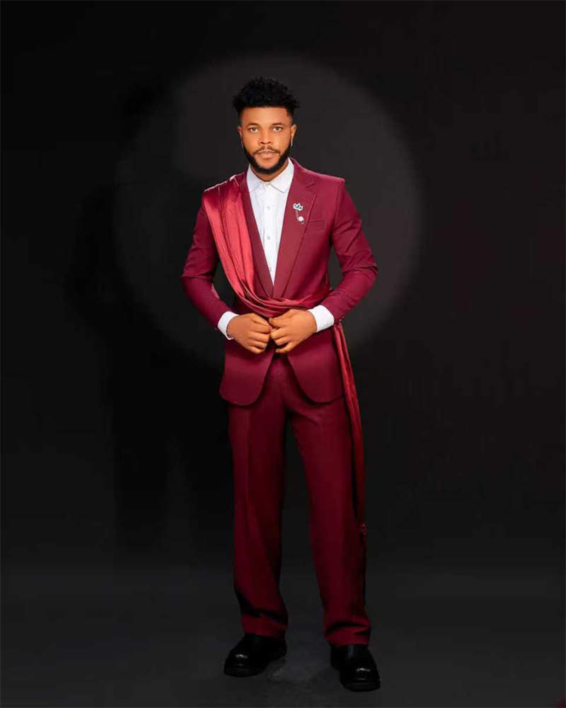 Conjunto de traje rojo para ho - Men Formal Wear Red reseña y precio