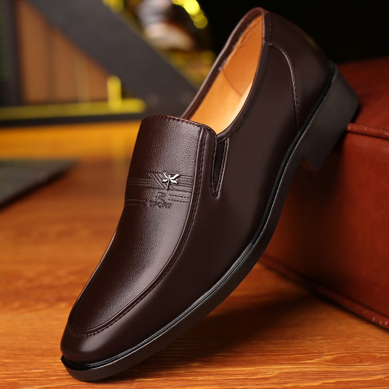 Zapatos de cuero, zapatos de n - Men'S Luxury Formal Wear reseña y precio