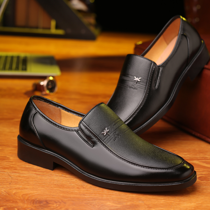 Zapatos de cuero, zapatos de n - Men'S Luxury Formal Wear reseña y precio