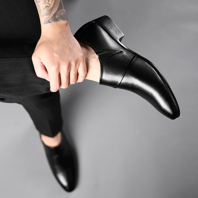 Zapatos Oxford de cuero para h - Men'S Luxury Formal Wear reseña y precio