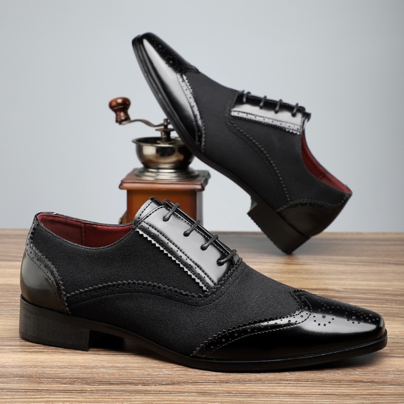 Zapatos de cuero para hombre,  - Men'S Luxury Formal Wear reseña y precio