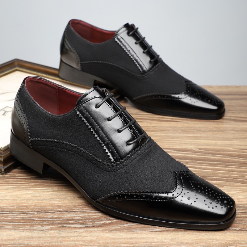 Zapatos de cuero para hombre,  - Men'S Luxury Formal Wear reseña y precio