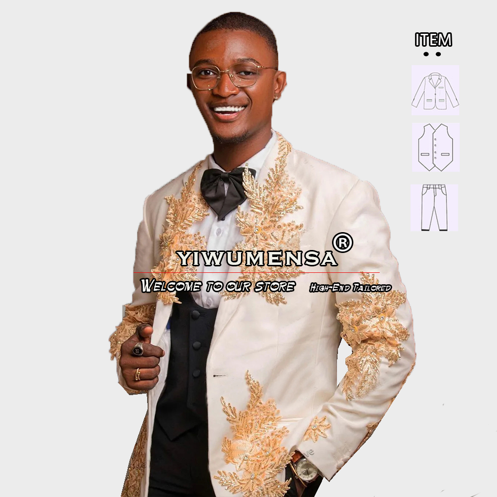 Trajes personalizados de 3 pie - Men'S Luxury Formal Wear reseña y precio