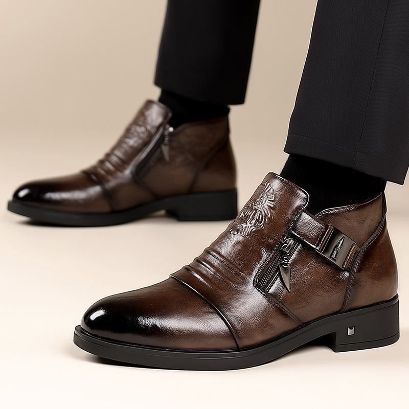 Zapatos de vestir con cremalle - Men'S Luxury Formal Wear reseña y precio
